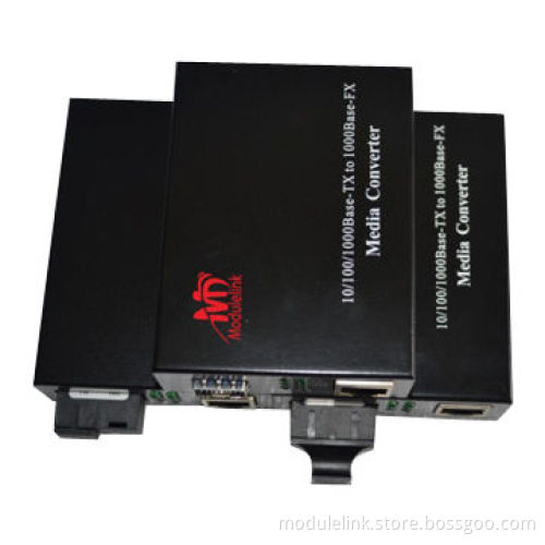 10/100M fiber to CAT5 media converter, single fiber, 60km